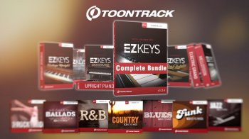 Toontrack EZkeys Complete 1.2.5自动编曲钢琴音源【Windows版】，体积约4.7GB-未来音频站WLYPZ.COM