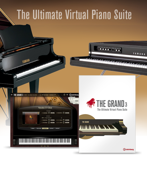 Steinberg The Grand 3 v3.2.0.146 钢琴音源 ，【Windows版】，体积约28GB-未来音频站WLYPZ.COM