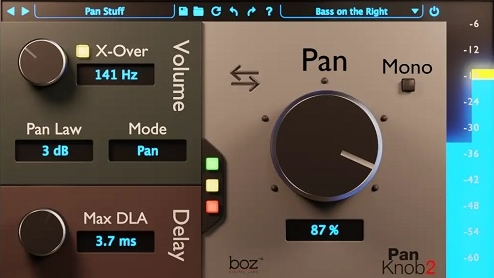 Boz Digital Labs – Pan Knob 2 v2.0.8 VST、VST3、AAX、SAL x64 [R2R] – 声像 WIN