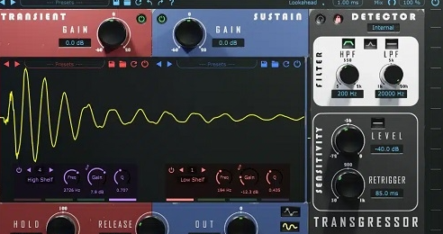 Boz Digital Labs – Transgressor 3 v3.0.5 VST、VST3、AAX x64 [R2R] – 瞬态整形器 WIN