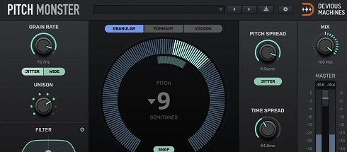 Devious Machines – Pitch Monster v1.3.14 VST，VST3，AAX x64 [R2R] – 音高转换器WIN